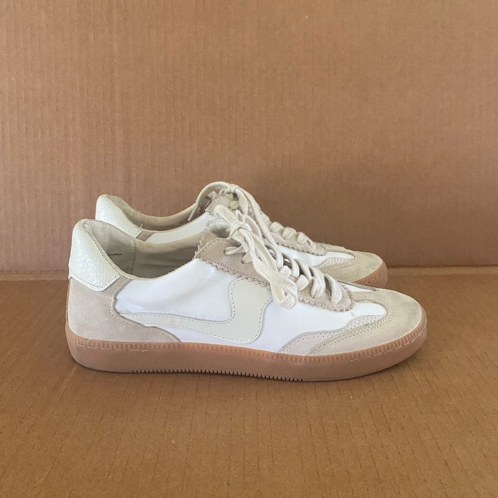 Dolce Vita Women's Notice Sneakers 'Ivory Multi Nylon' | US 9
